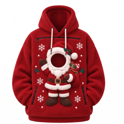 Sudadera con perros navideña